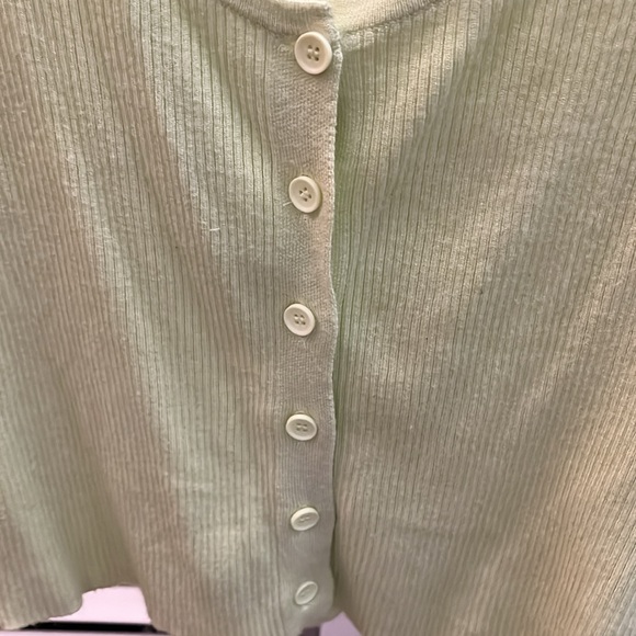 Forever 21 green top size L - Picture 3 of 4